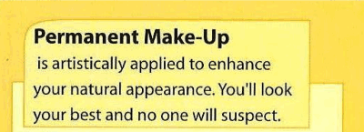 permanent makeup 
