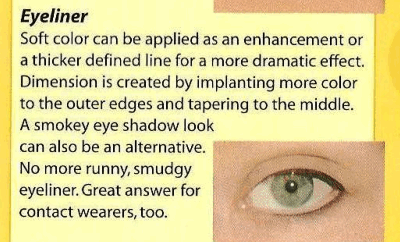 permanent makeup - eyeliner